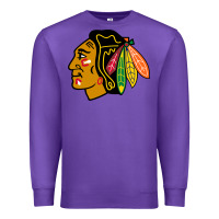 Purple the  blackhawks Premium Sweatshirt - linhVisuals