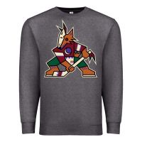 Charcoal Heather the  coyotes Premium Sweatshirt - linhVisuals