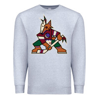 Heather Grey the  coyotes Premium Sweatshirt - linhVisuals