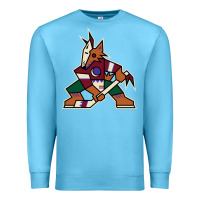 Ocean Blue the  coyotes Premium Sweatshirt - linhVisuals