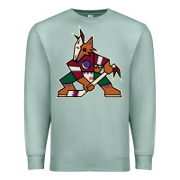 Seafoam the  coyotes Premium Sweatshirt - linhVisuals