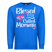 True Royal blessed to be called mommy t  shirt blessed to be called mommy lovely Premium Sweatshirt - linhVisuals