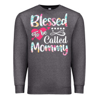 Charcoal Heather blessed to be called mommy t  shirt blessed to be called mommy lovely Premium Sweatshirt - linhVisuals