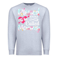 Heather Grey blessed to be called mommy t  shirt blessed to be called mommy lovely Premium Sweatshirt - linhVisuals