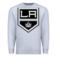 Heather Grey the LA kings Premium Sweatshirt - linhVisuals