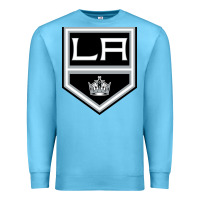 Ocean Blue the LA kings Premium Sweatshirt - linhVisuals
