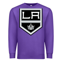 Purple the LA kings Premium Sweatshirt - linhVisuals