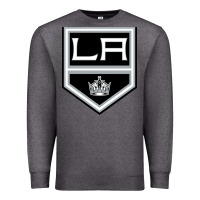 Charcoal Heather the LA kings Premium Sweatshirt - linhVisuals