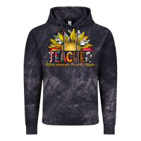 Cloud Black Teacher Vintage Hoodie - CowhideDigitalArt