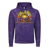 Cloud Purple Teacher Vintage Hoodie - CowhideDigitalArt