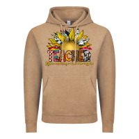 Vintage Coffee Teacher Vintage Hoodie - CowhideDigitalArt