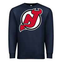 Navy the NJ devils Premium Sweatshirt - linhVisuals