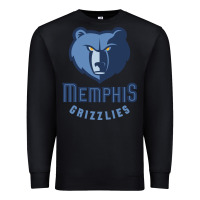 Black memphis Premium Sweatshirt - linhVisuals