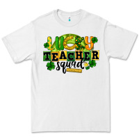 White Lucky Teacher Squad St. Patrick's Day Premium Tee - CowGirlArtShop