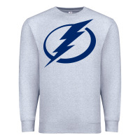Heather Grey the lightning Premium Sweatshirt - linhVisuals