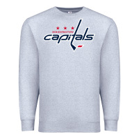 Heather Grey the  capitals Premium Sweatshirt - linhVisuals