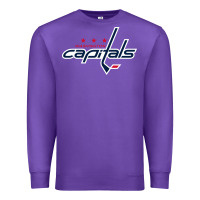 Purple the  capitals Premium Sweatshirt - linhVisuals