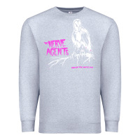 Heather Grey the nerve agents Premium Sweatshirt - linhVisuals