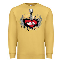 Antique Gold the school of rock new vector Premium Sweatshirt - linhVisuals