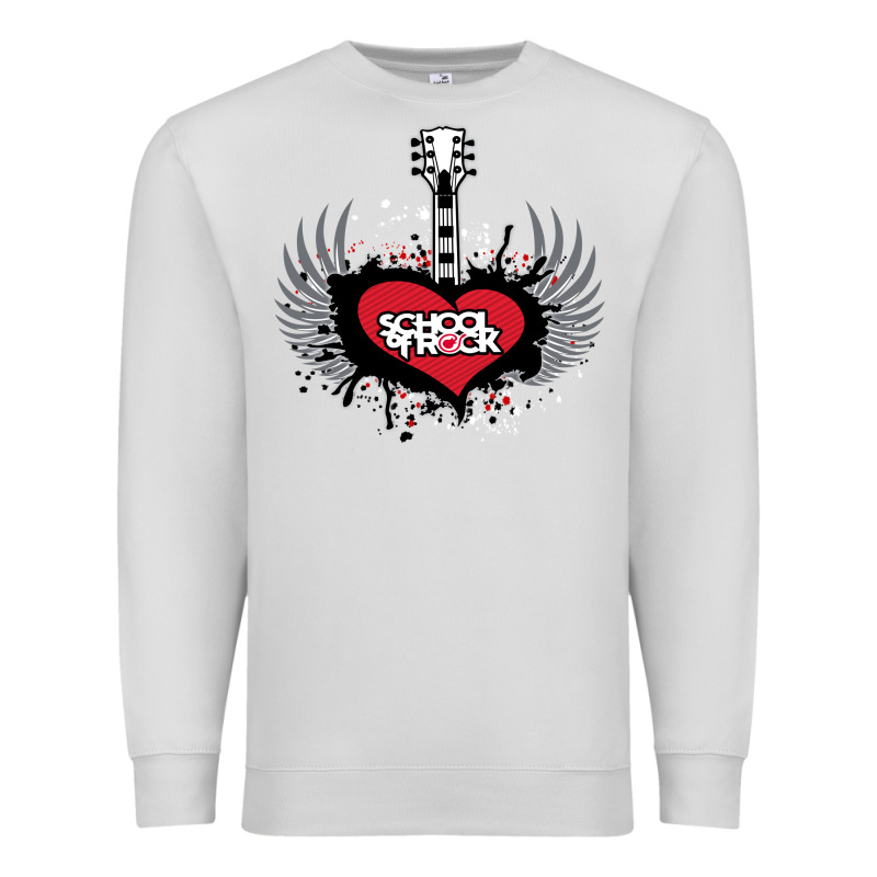 The School Of Rock New Vector Premium Sweatshirt by linhVisuals | Teevron