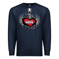 Navy the school of rock new vector Premium Sweatshirt - linhVisuals