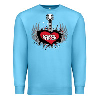 Ocean Blue the school of rock new vector Premium Sweatshirt - linhVisuals