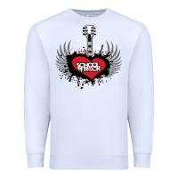 White the school of rock new vector Premium Sweatshirt - linhVisuals
