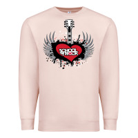 Pale Pink the school of rock new vector Premium Sweatshirt - linhVisuals