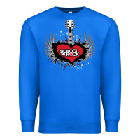 True Royal the school of rock new vector Premium Sweatshirt - linhVisuals