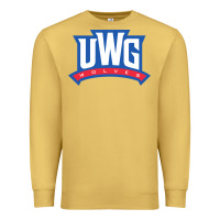 Antique Gold uwg wolves Premium Sweatshirt - linhVisuals