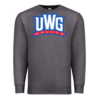 Charcoal Heather uwg wolves Premium Sweatshirt - linhVisuals