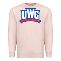 Pale Pink uwg wolves Premium Sweatshirt - linhVisuals