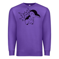Purple cyndaquil Premium Sweatshirt - linhVisuals