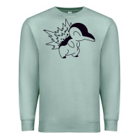 Seafoam cyndaquil Premium Sweatshirt - linhVisuals