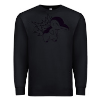Black cyndaquil Premium Sweatshirt - linhVisuals