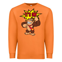 Carrot donkey kong Premium Sweatshirt - linhVisuals