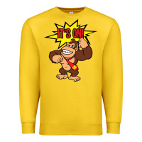 Lemon donkey kong Premium Sweatshirt - linhVisuals
