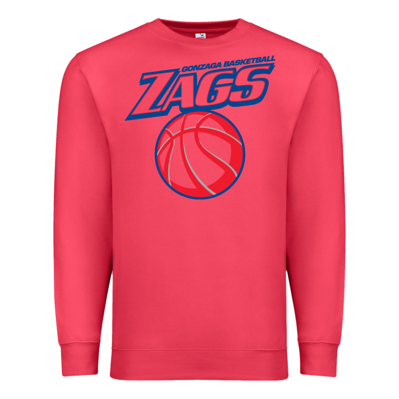 Gonzaga Basketball Premium Sweatshirt by linhVisuals | Teevron