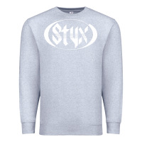 Heather Grey styx Premium Sweatshirt - linhVisuals