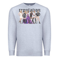 Heather Grey reputation  okka Premium Sweatshirt - linhVisuals