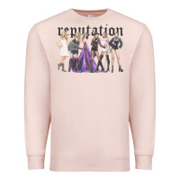 Pale Pink reputation  okka Premium Sweatshirt - linhVisuals