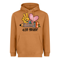 Meerkat peace love 4th grade Heavyweight Hoodie - JahusDesignShop