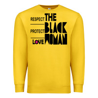 Lemon respect protect love the black woman Premium Sweatshirt - linhVisuals