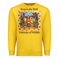 Lemon restore the wolf defenders of wildlife Premium Sweatshirt - linhVisuals