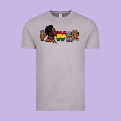 Power Juneteenth Vintage Tee Designed By Fadigitalartstudio