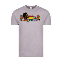 Vintage Zinc power juneteenth Vintage Tee - FaDigitalArtStudio