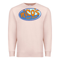 Pale Pink richo surf shop Premium Sweatshirt - linhVisuals