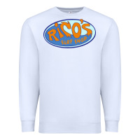 White richo surf shop Premium Sweatshirt - linhVisuals
