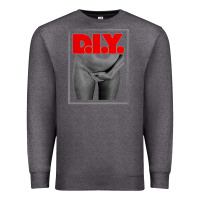 Charcoal Heather rihanna diy Premium Sweatshirt - linhVisuals