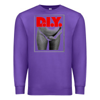 Purple rihanna diy Premium Sweatshirt - linhVisuals